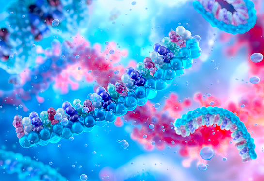 Illustration of microRNA