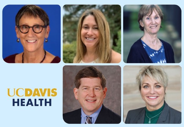 headshots of 5 people smiling